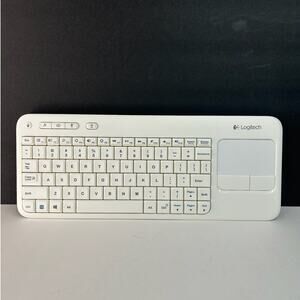LOGITECH K400r Wireless Keyboard and Trackpad Y-R0019 No Dongle White